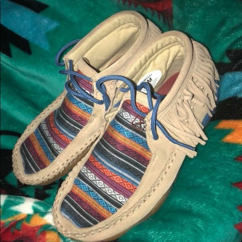 Twisted x moccasins